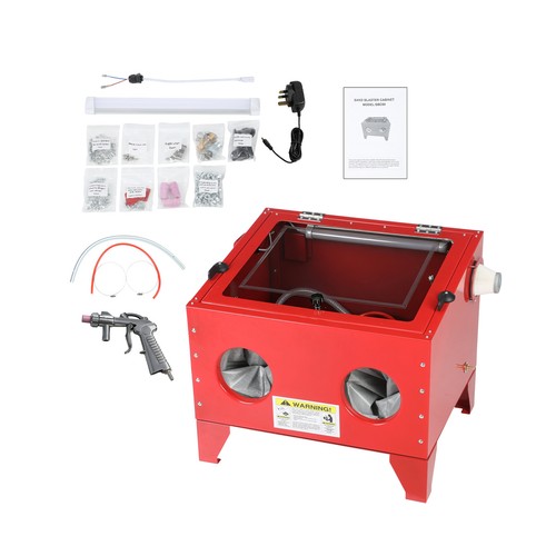 90l bench top sand blasting - top,