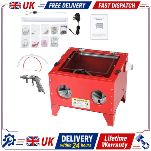 Sand blasting cabinet - sand,