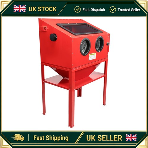 Grit blast cabinet - 220l, heavy
