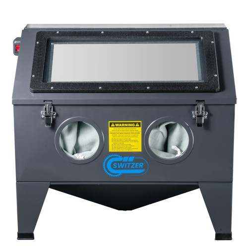 190l benchtop abrasive blast - abrasive,