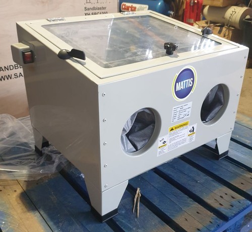 Sand blasting cabinet bench - blasting, cabinet.