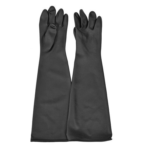 Blast rubber gloves - rubber, for