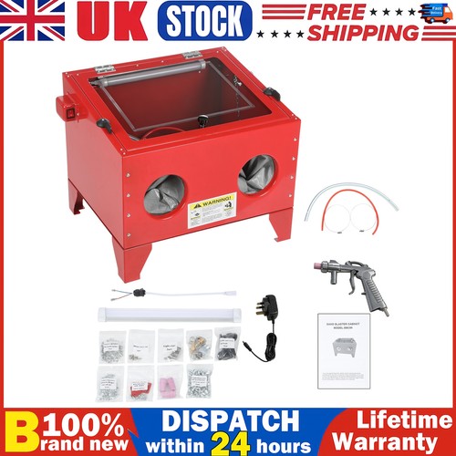 90l bench top - top, blasting