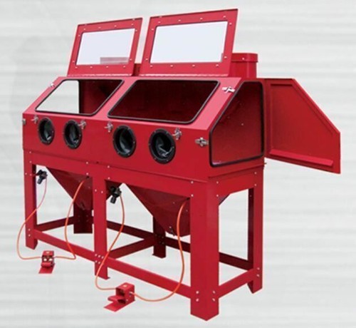 Sand blast cabinet - , long/wide